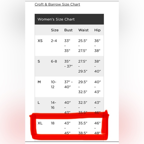 Croft & Barrow Classic Red Cardigan size XL - Picture 6 of 8